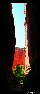 CAPITOL REEF NP - Burr Trail Road "SLOT CANYON"