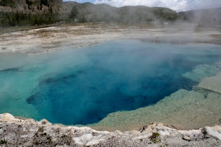 SAPPHIRE POOL - BISCUIT BASIN